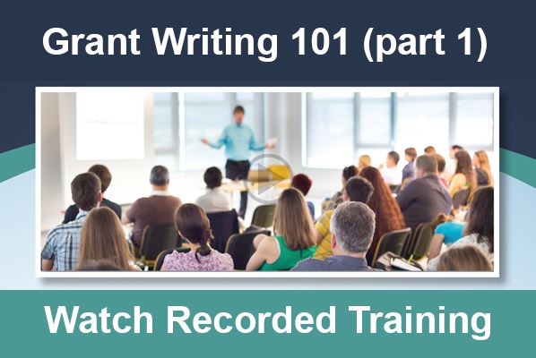 Grant Writing 101 Part 1 Play Video