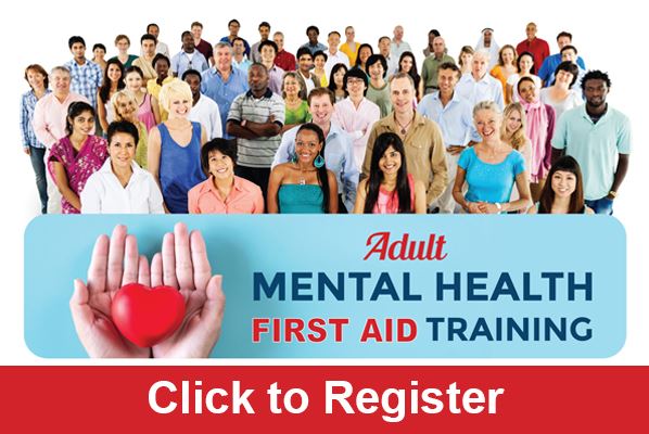 Mental Health First Aid Registration button
