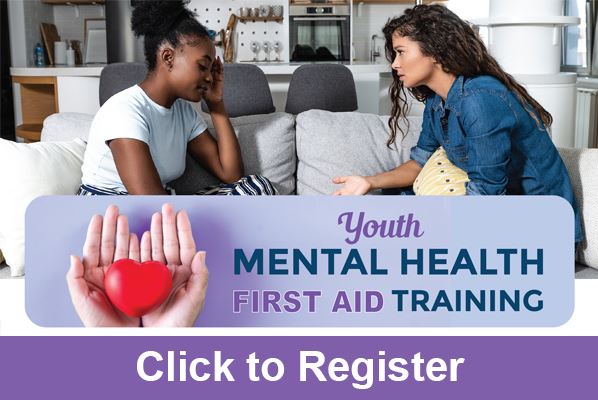Mental Health First Aid Training - Youth Registration button