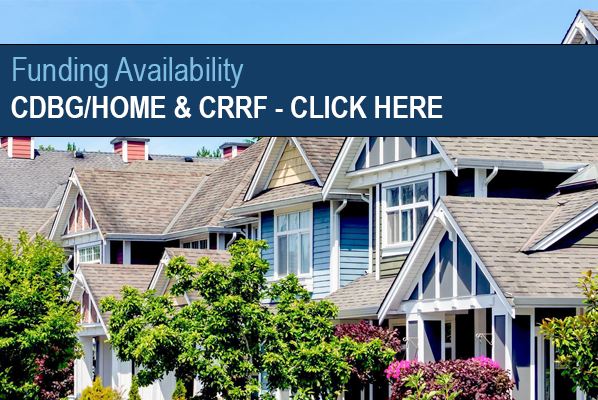 Funding Availability front page button