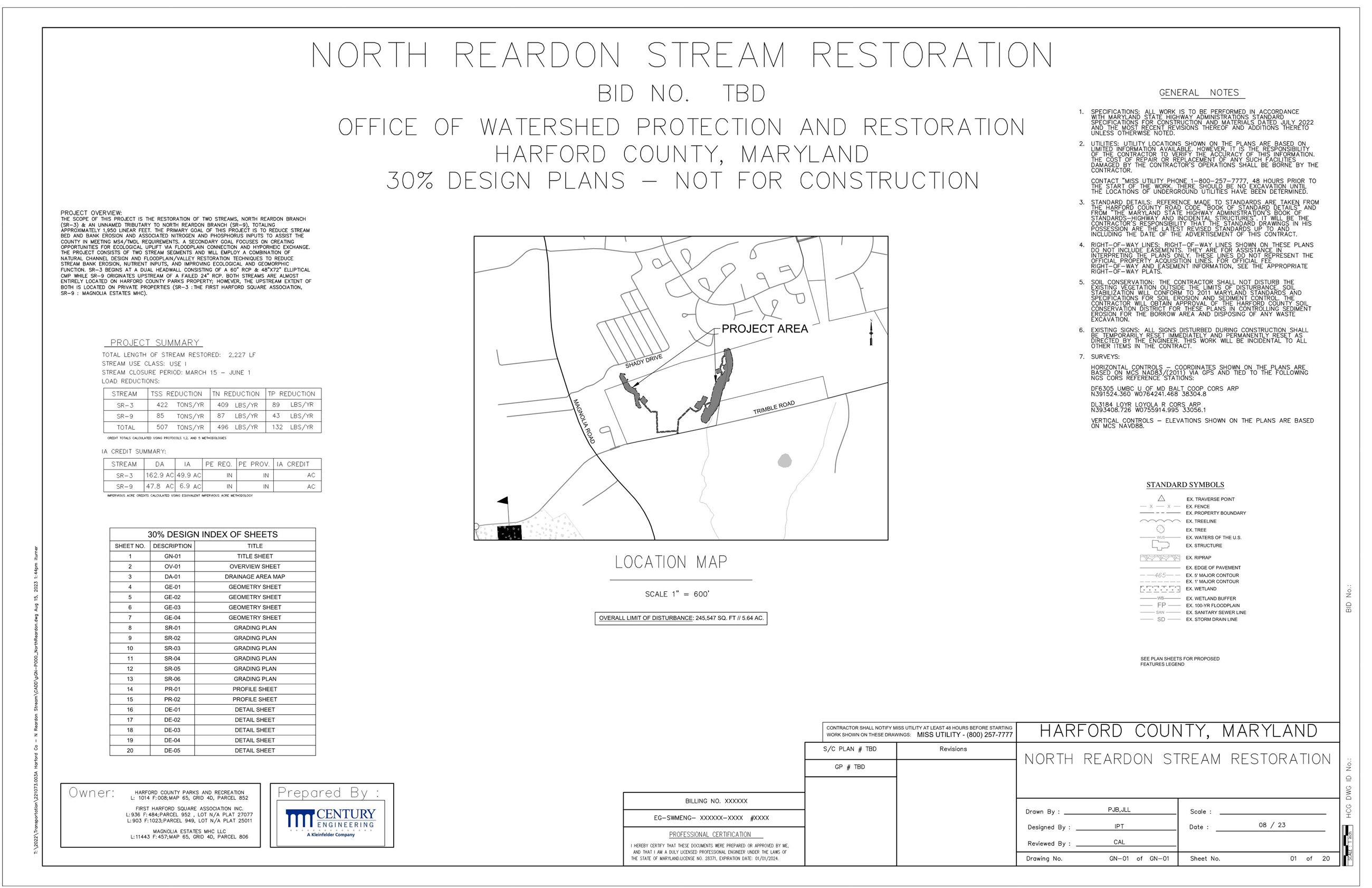 North Reardon - 30 Design Plans Page 001